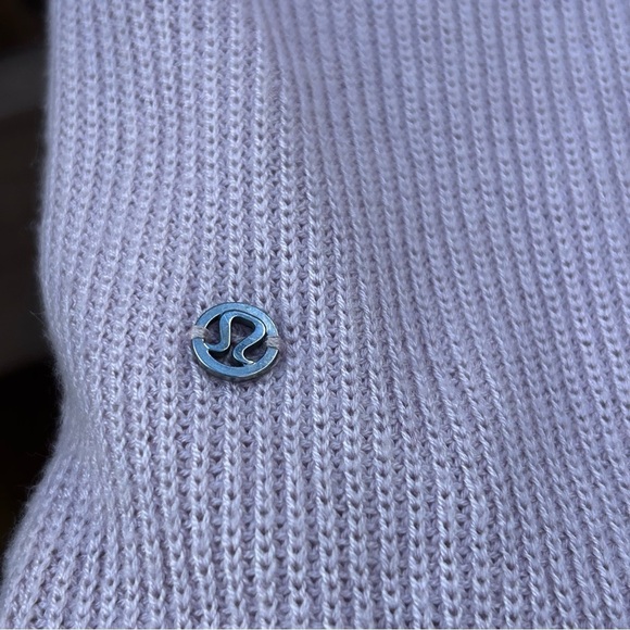 Lululemon Time To Restore Pink Cashlu Cashmere Blend
Sweater Lightweight  Size 2 - Picture 7 of 11
